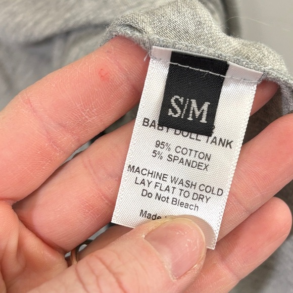 Moo Country Gray Women's Tank Top - Picture 3 of 3